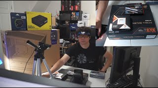 Ryzen 7 9800X3D new PC Build livestream  X870E Taichi  NZXT H7 Flow 2024 [upl. by Stacie106]