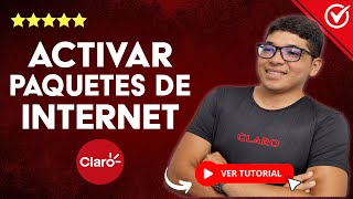 Cómo ACTIVAR PAQUETES de INTERNET en CLARO  📞 Compra Paquetes de Internet o Datos Ilimitados 📞 [upl. by Lladnor]