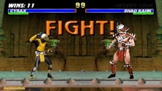 Mortal Kombat 3 arcade Cyrax Gameplay Playthrough [upl. by Fiora]