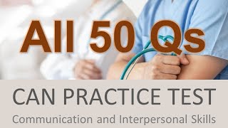 CNA Practice Test For Communication and Interpersonal Skills [upl. by Bridgid629]