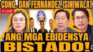 CONG DAN FERNANDEZ GINISA SI ROSE NONO LIN MGA EBIDENSYA ISINIWALAT SA PUBLIKO [upl. by Silma980]