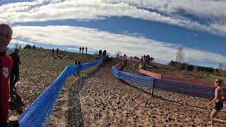 Course U20 féminines juniors au cross des championnats de France le 10 mars 2024 [upl. by Anyak]