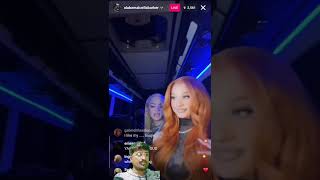 Alabama Barker New Shocking IG LIVE 🔴 With Boyfriend Lil Mabu March 18th 2024 [upl. by Annaihr814]