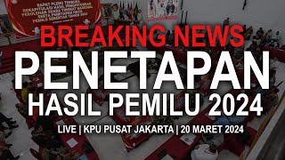 BREAKING NEWS Pengumuman Pemenang Pilpres 2024 [upl. by Katuscha]