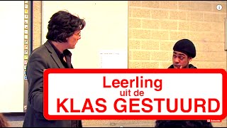 LEERLING KLAS UITGESTUURD [upl. by Wurster]