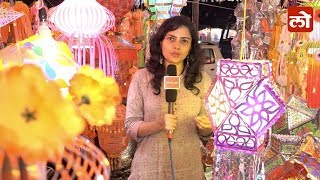 Kandil Galli Mahim interview opinion of residential on Diwali utsav festival 2017 [upl. by Gail]