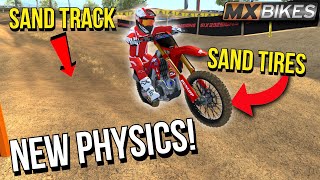 The New Sand Tires SHRED in MX Bikes [upl. by Nnylatsyrc]