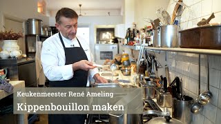 Kippenbouillon maken met René Ameling [upl. by Lebasiram]