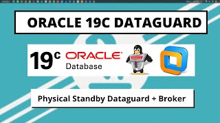 Oracle 19c DataGuard Physical Standby  Broker  Oracle 19c Restart  ASM   Oracle Linux 83 [upl. by Einnel]