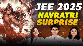 Navratri Surprise for JEE Main 2025 Aspirants jee1 jee2025 [upl. by Kuska]