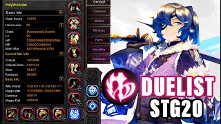 Vandar DUELIST STG20 Project  GEAR REVIEW  Dragon Nest SEA [upl. by Colline774]