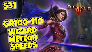 Tal Rasha GR100110 Meteor Speeds Diablo 3 Season 31 [upl. by Henriha788]