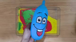 MAKING SLIME WITH MANY FUNNY LONG BALLOON AND GLITTER SATISFYING SLIME VIDEOS asmr balloon 432 [upl. by Afton]