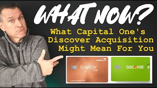 WHAT NOW My Predictions on Capital One  Discover Credit Card Future If The Deal Goes Through [upl. by Hanson]