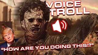 Voice Impressions On The Texas Chainsaw Massacre  quotHOWquot [upl. by Cole364]