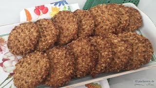 Galletas tostadas y extra crujientes de avena veganas  Episodio 1 [upl. by Akcira767]