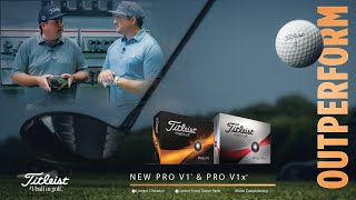 GOLF BALL FITTING NEW 2023 Titleist Pro V1 amp Pro V1x  Roger Dunn Santa Ana [upl. by Moorish]