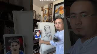 ये artist painting कैसे बनाते हैं  artist  shortsvideo [upl. by Valiant102]