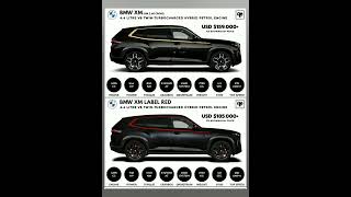 🇩🇪 BMW XM  STANDARD vs LABEL RED bmwcarredlable [upl. by Laamaj484]