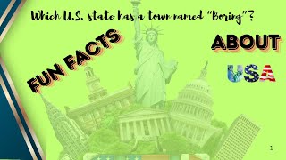 How much you know about USA  30 Fun Facts About the USA You Probably Didn’t Know [upl. by Ardella]