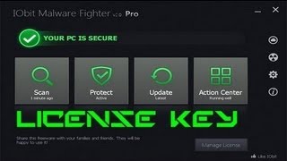 License Key for Iobit Malware Fighter Latest Version HD [upl. by Gae]