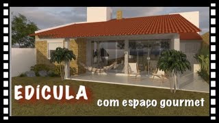 EDÍCULA COM ESPAÇO GOURMET [upl. by Lyndes]