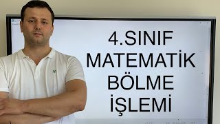 4 Sınıf Matematik Bölme İşlemi [upl. by Neeuq]