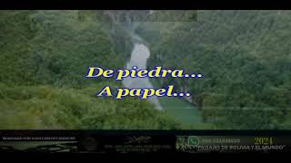 DE PIEDRA A PAPEL  CARIN LEON KARAOKE COVER [upl. by Raymonds]