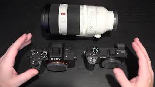 Sony A7R III vs A6500 [upl. by Hershell488]