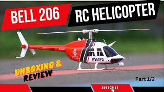 RC ERA C138 Bell206 RC Helicopter Unboxing Video  part 12 [upl. by Ilagam240]