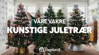 Norges største utvalg kunstige juletrær [upl. by Yrrac]