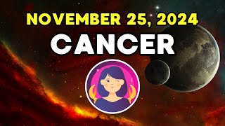 Cancer ♋ 🙌𝐀𝐧 𝐄𝐱𝐜𝐢𝐭𝐢𝐧𝐠 𝐍𝐞𝐰 𝐎𝐩𝐩𝐨𝐫𝐭𝐮𝐧𝐢𝐭𝐲 𝐏𝐫𝐞𝐬𝐞𝐧𝐭𝐬 𝐈𝐭𝐬𝐞𝐥𝐟🌟Horoscope For Today November 25 2024  Tarot [upl. by Olethea213]