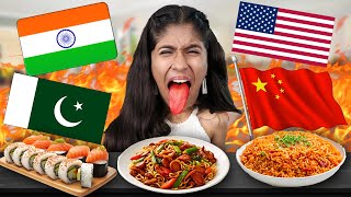 I Ate the Spiciest Food from EVERY Country in the World [upl. by Neilla535]