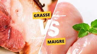 Faut il enlever le GRAS de la viande Le pour et le contre viandegrasse viandemaigre [upl. by Fayina]