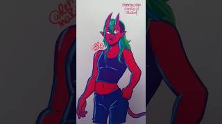 art drawing dnd dampd sketch sketchbook drawingtutorial sketching ocart ocartist oc [upl. by Siraved]