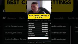 Best camera settings to use on FC25 📷 fc25 eafc [upl. by Hudis]