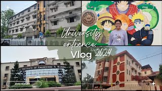 University entrance vlog 🖊 CUET  Jadavpur University entrance 📖📝 [upl. by Osicnarf922]