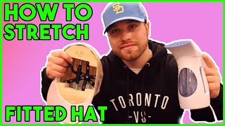 HOW TO STRETCH YOUR FITTED HAT STEP BY STEP [upl. by Monson567]