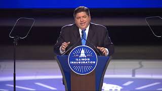 Gov JB Pritzker delivers inaugural address [upl. by Natala]