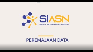 Tutorial SIASN  Peremajaan Data [upl. by Miru]