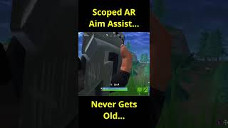 Scoped AR Aim Assist Never Gets Old Fortnite EZFN Chapter 1 Season 4 [upl. by Sayles]