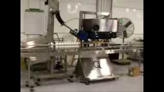 Overflow Filler and Spindle Capper with Cap Elevator [upl. by Alleira]