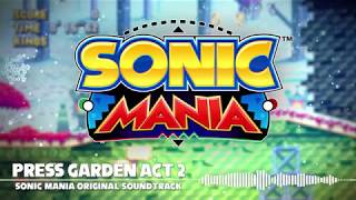 Sonic Mania OST  Press Garden Act 2 [upl. by Arihat]