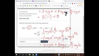 Expanding Logarithms Level 3 [upl. by Arodoet]