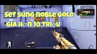 CF MOBILE SET SÚNG ĐẠI GIA AK47 VIP NOBLE GOLD  ĐẸP TRAI MỚI CÓ  TONY CROSSFIRE [upl. by Ameluz986]