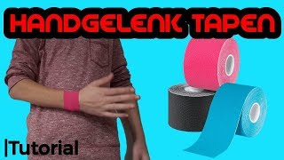 Handgelenk ganz einfach selbst tapen Tutorial [upl. by Frederik518]