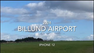 Billund Airport 2024 Llive ￼ iPhone 12 kamera ￼ funktion HD￼￼ [upl. by Cusick]