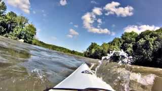 Potomac River Kayak Timelapse  June 22 2013 GoPro Hero 3  HD [upl. by Kavanagh]