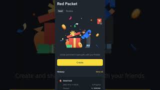 Binance red pocket redeem code today crypto bitcoin ethereum cryptocurrency cryptocard [upl. by Anaile]