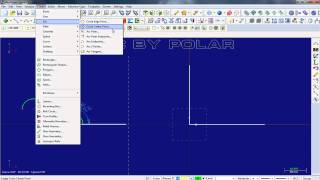 Mastercam X5 Mill Arc By Polar telugu tutorial5mov [upl. by Ainahtan]